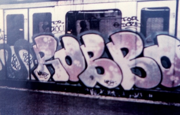 Robbo Train Graffiti Piece